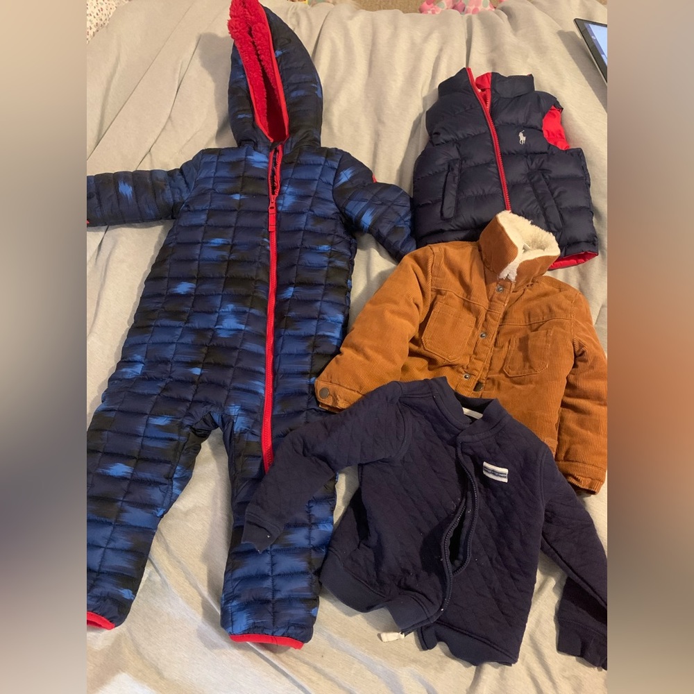 Boys 18-24mo Snow Suit and Coats